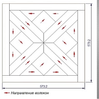 ДУБ №5-50 МОДУЛЬНЫЙ ПАРКЕТ LAB ARTE
